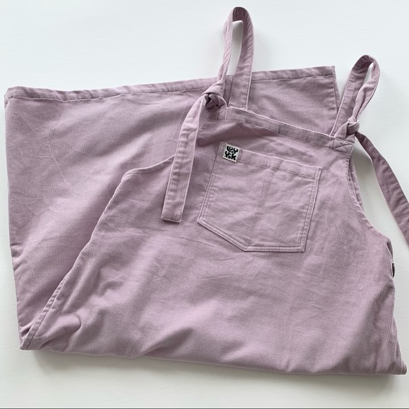 Lucy & Yak Corduroy Dungaree Dress - Picture 3 of 6